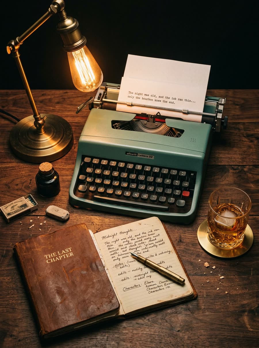 Working past midnight · April