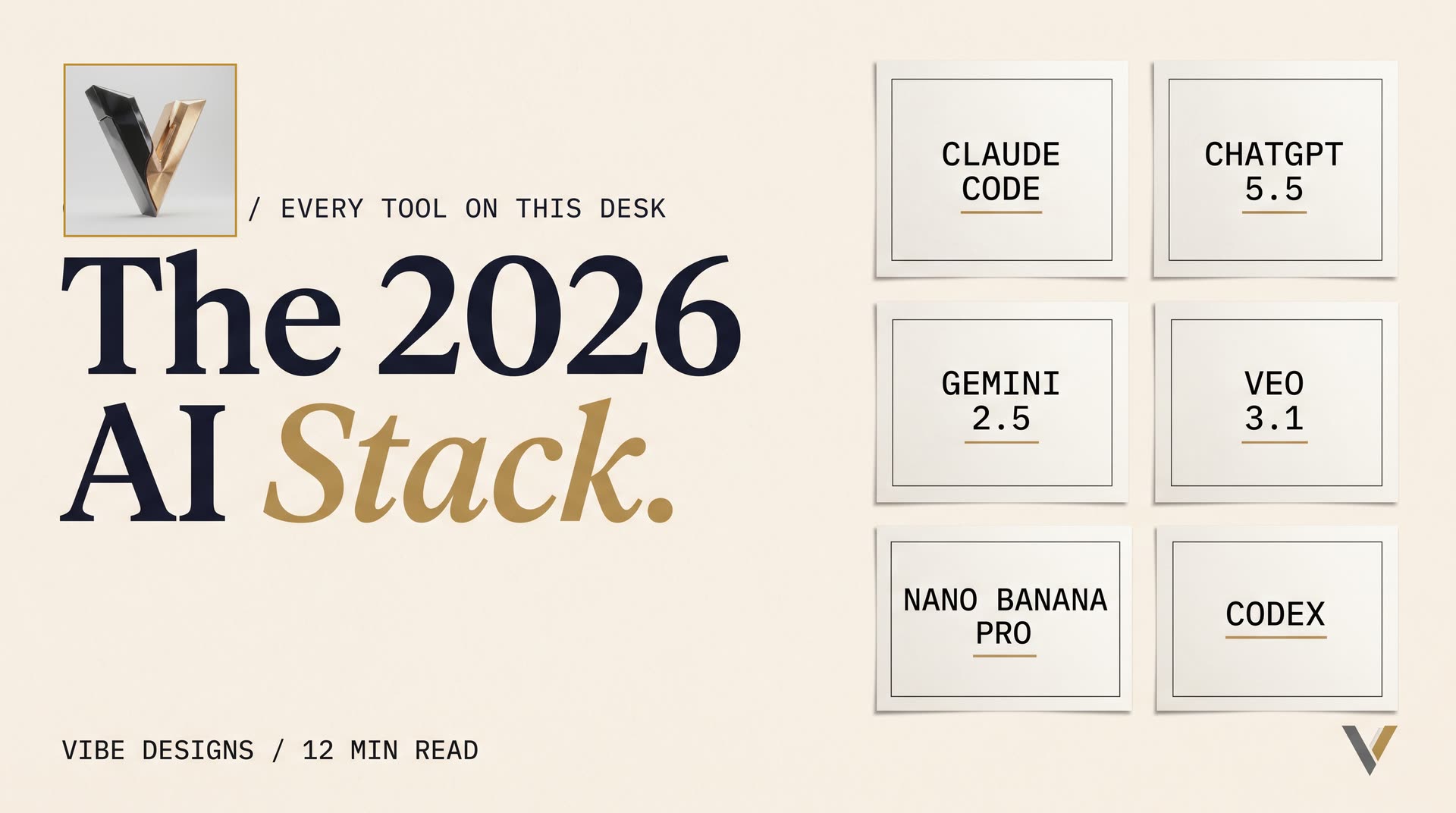 The 2026 AI Stack